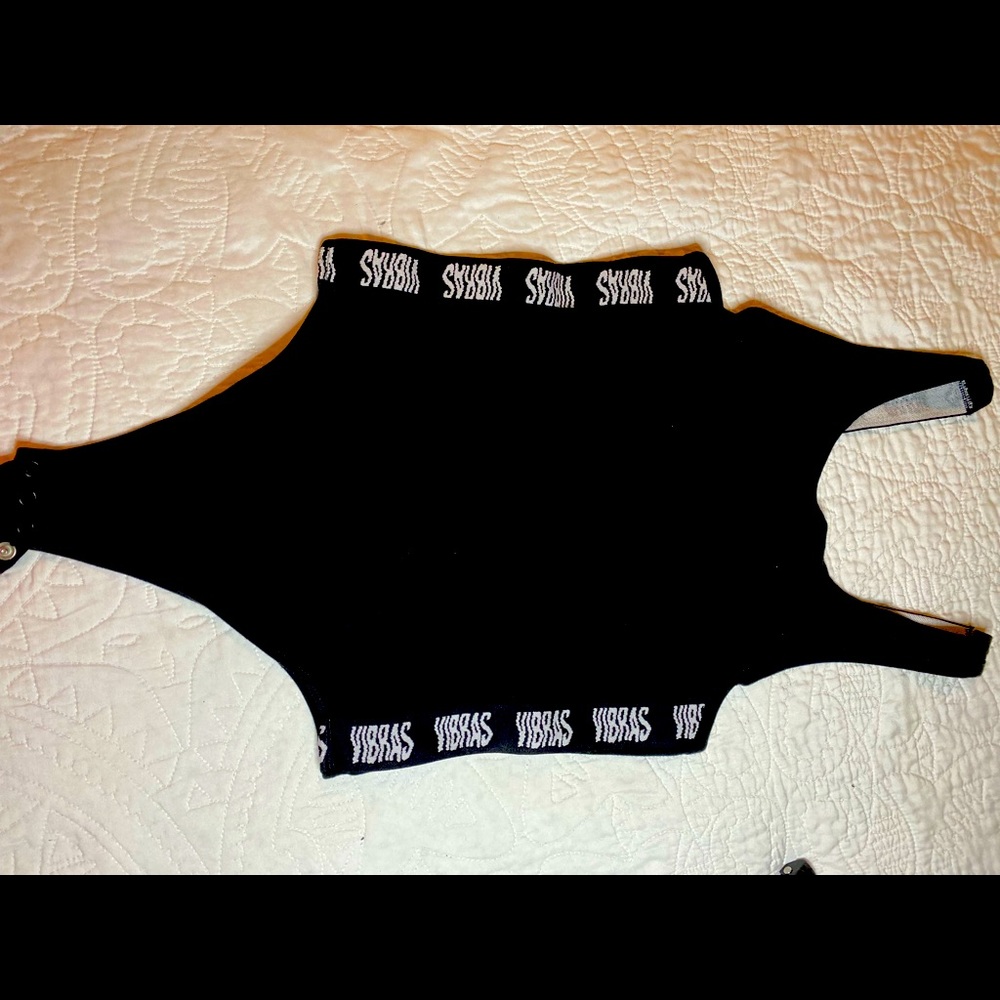 Jbalvin bodysuit black vibras new never used